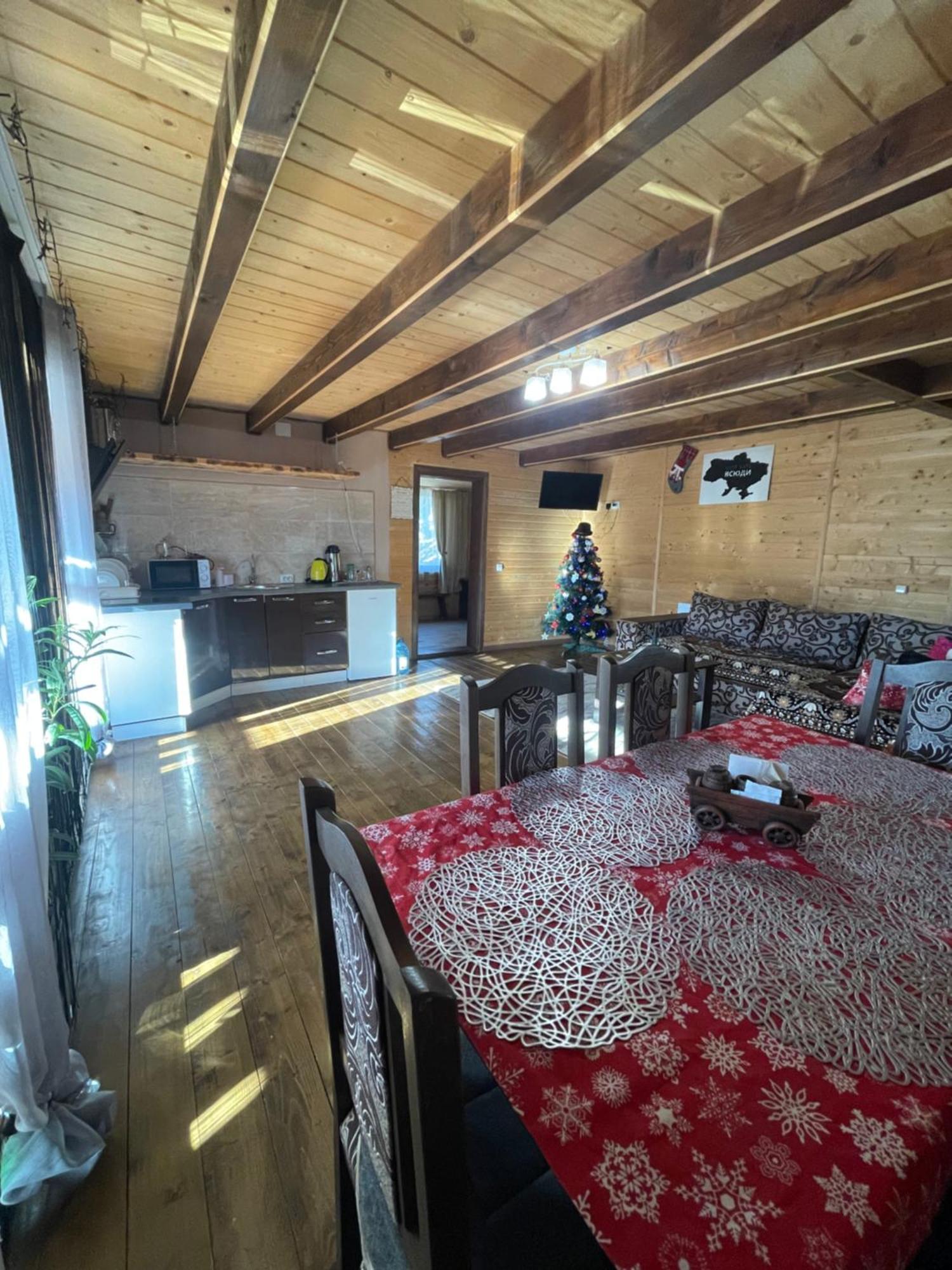 Карпатський Котедж Karpatian Cottage Vorochta Exteriör bild